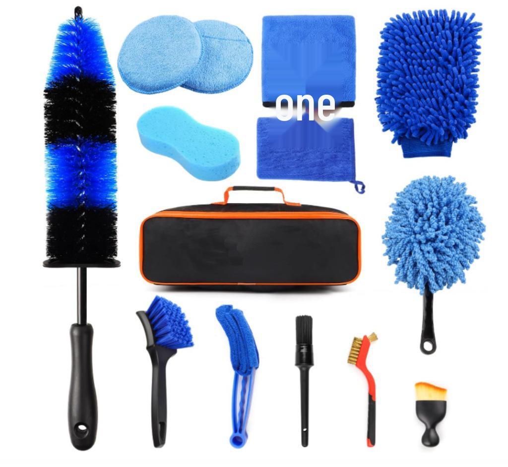 22-teiliges professionelles Autoreinigungskit: Bürsten für Räder, Klimaanlage und Innenraum zur sicheren Dekontamination