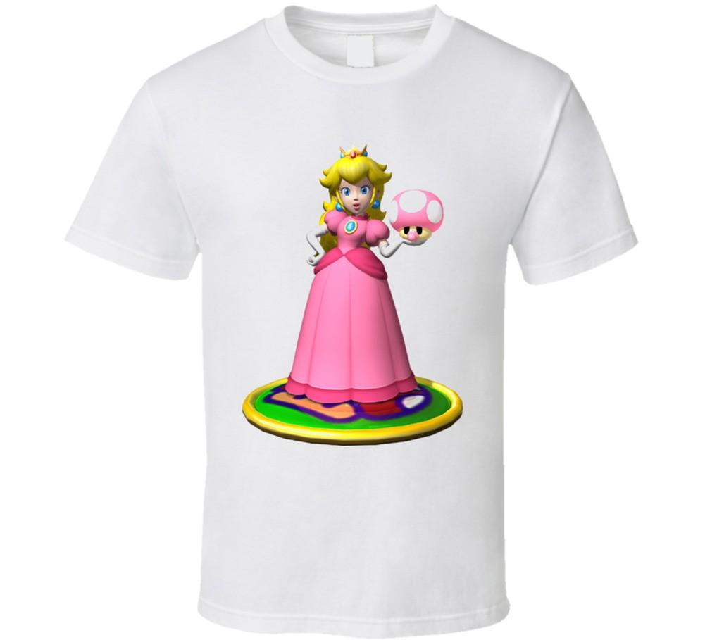 Princess Peach Super Mario Video Game T Shirt