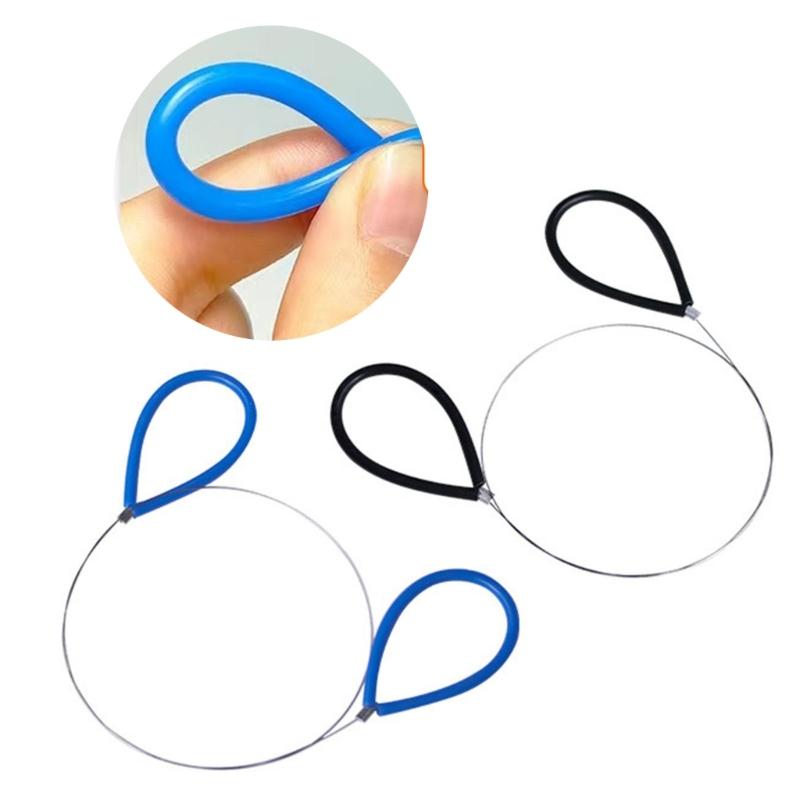 Clay Cutters Wire with Double Handle Pottery Tool Mud Cutting Tool Practical Pottery Wire Tool for Clay Ceramic Making