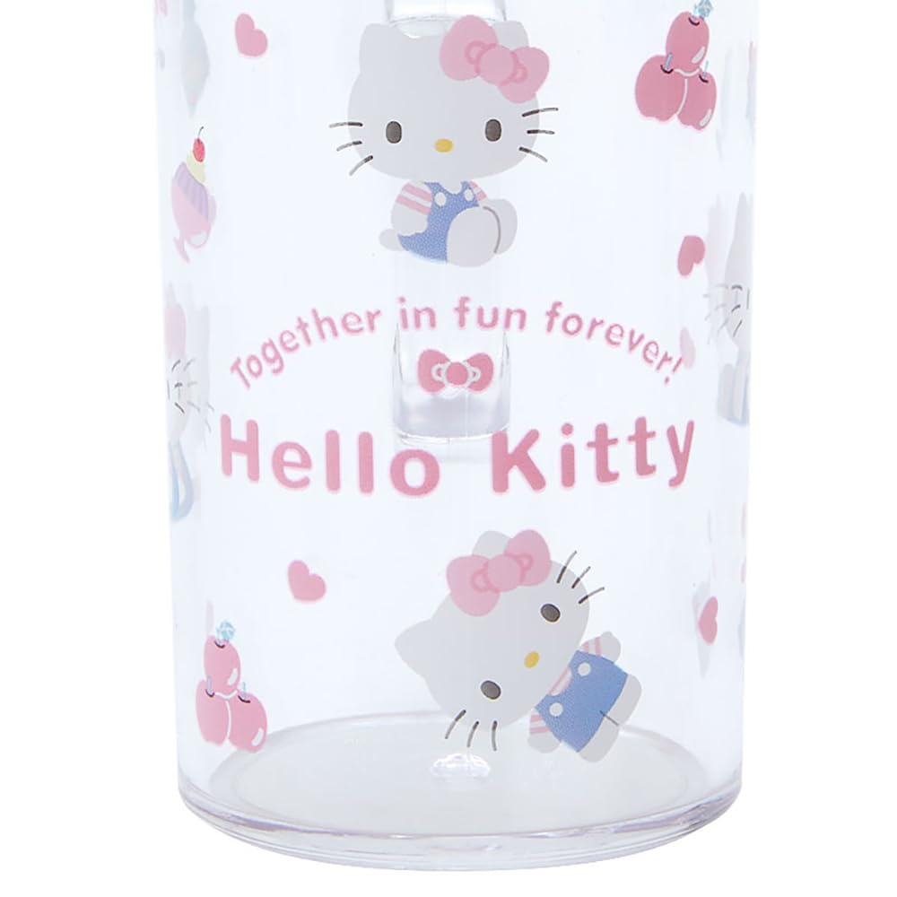 Sanrio Hello Kitty Toothbrush Cup Set X 7 X 5 Character Design SANRIO 983829 & (12 Cm) - -