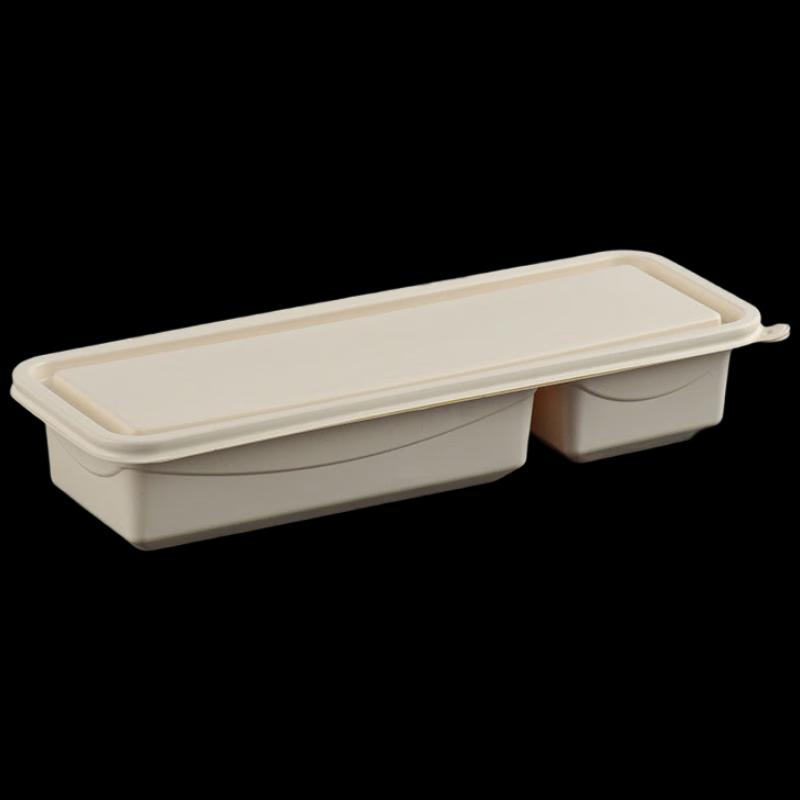 

Compostable Corn Starch Divided Lunch Boxes