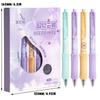 4PCS/Set CS Tip Neutral Pen 0.5mm Black Ink Signature Pens New Writing Tool  School Office