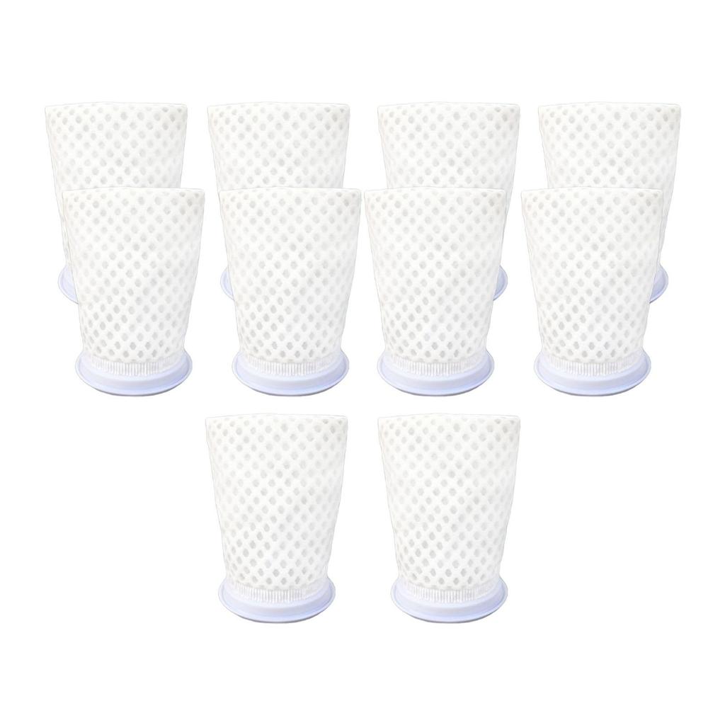 10x Aquarium Filter Bag Sump Filter Bags Sturdy Reusable Efficient Wet Dry