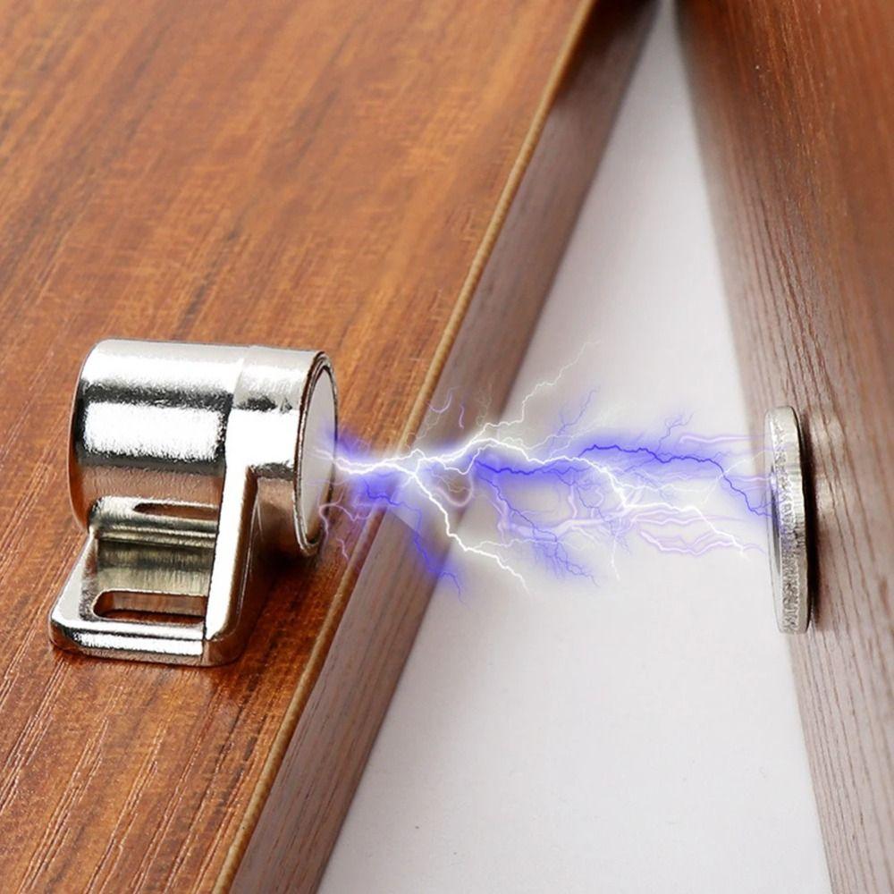 Zinc Zinc Zinc Alloy Cabinet Door Catch Cassette Magnetic Magnetic Suction Lock  Bedroom Cabinet