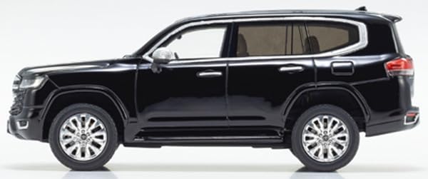Kyosho Original 1/43 Scale Toyota Land Cruiser ZX Black Finished Diecast Car KSR43119BK