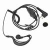 Intercom Earphone M Connector G Shaped Earhook Anti Interference Headphone For Motorola 318