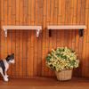 1:12 Dollhouse Miniature Wood Wall Shelf Hanging Storage Rack Furniture Decoration Toys Accessories