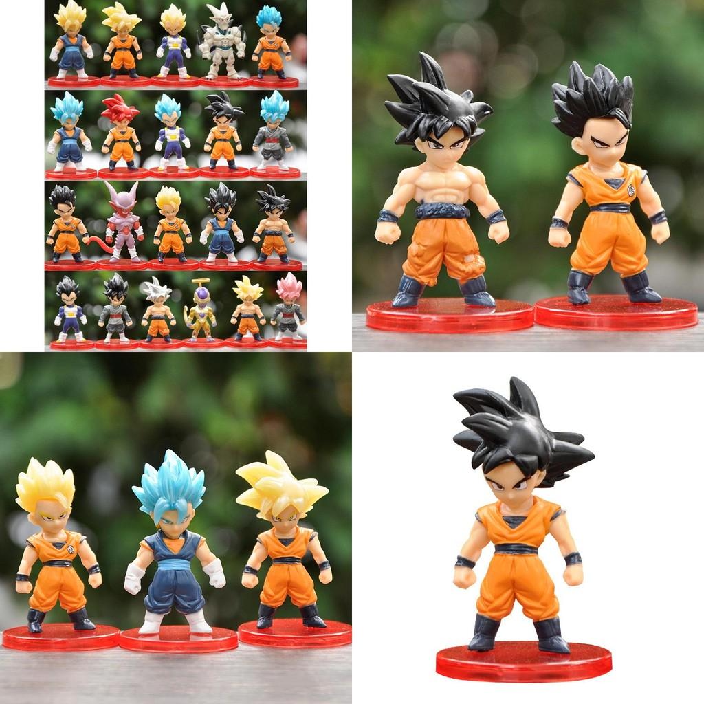 Dragon Ball Anime Figurines Desktop Decor Collectible Kids Birthday Toys Gifts