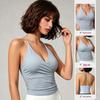 Grenzüberschreitendes Europa & Amerika Sexy Neckholder Yoga Top - Damen Outdoor Fitness & Laufweste