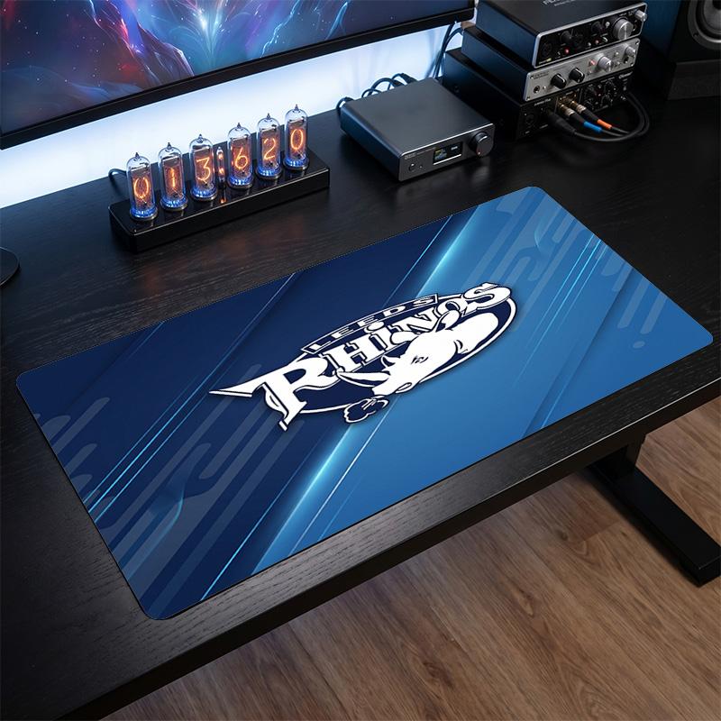 Leeds Rhinos Pattern Mousepad Anti?Slip Rubber Desk Pad For Gaming Working Desktop Decoration