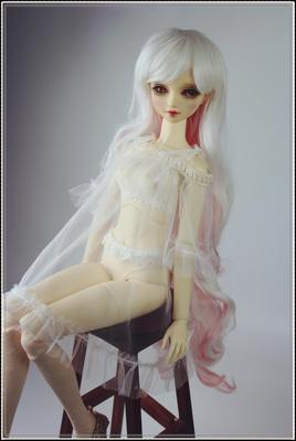 HAMRETHYPPZ BJD Ball Jointed Doll Doll Doll Maid Ball Jointed Doll Sexy Lace Lace Cute Elegant White Lace Pajama Set for BJD Sexy Party Outfit and