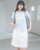 HAVISM W Llf Uniform S/S Tee(Sky Blue)