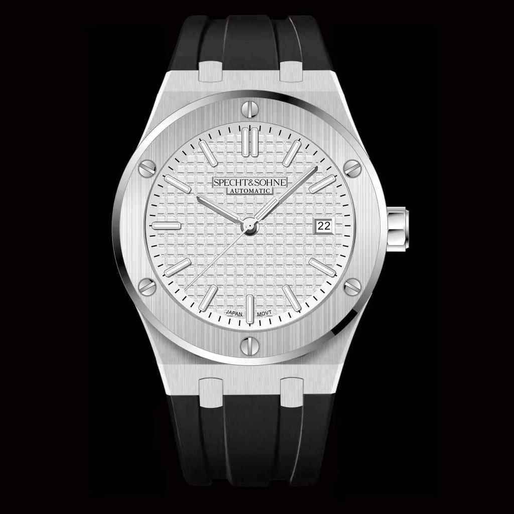 Specht&Sohne 2025 New Luxury Men's Watch Automatic Mechanical Wriswatch Rubber Strap Japan Miyota 8215 Movt Sports Watches 40MM