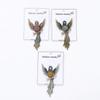 Women Men Crystal Hummingbird Brooch Badges Pins Classic Animal Buckles Accessories