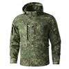 Mens Tactical Camouflage Uniform Set Outdoor Hiking Durable Mesh Reinforced Training Suit