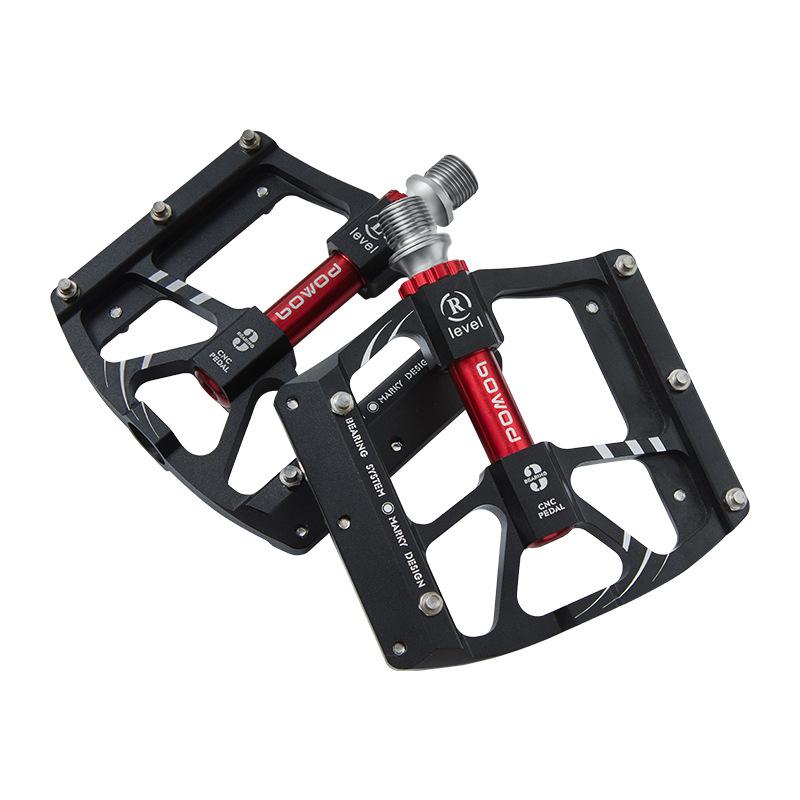 Bike Pedals - Bicycle Pedals - 3 Bearings MTB Pedals Wide Platform Pedals for Mountain Bike, BMX, Road Bike Pedals Pedal