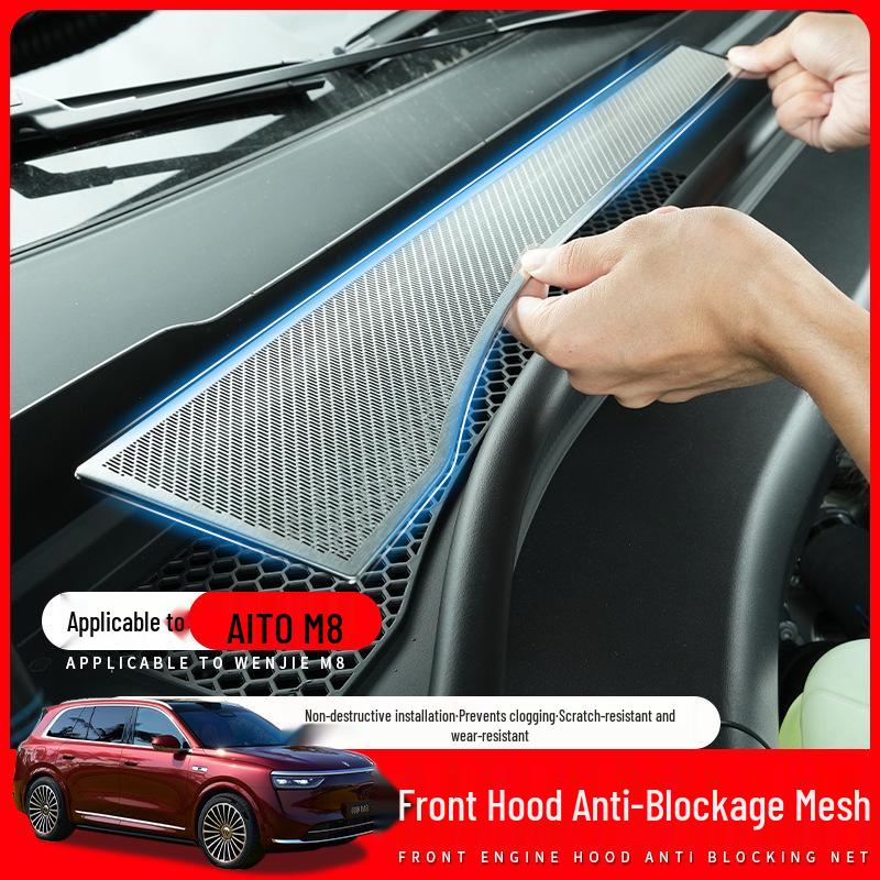AITO M8 Front Hood Insect Screen & Air Intake Dust Cover