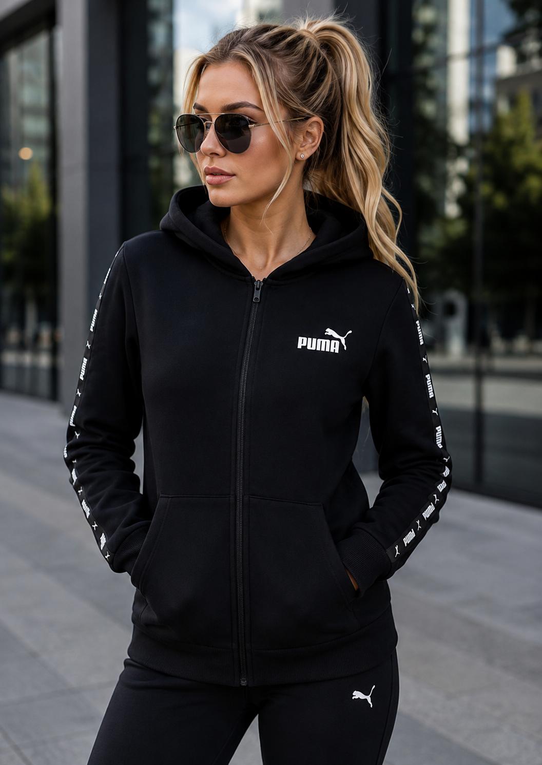 Puma - Women` Zip-Up Sweatshirt -