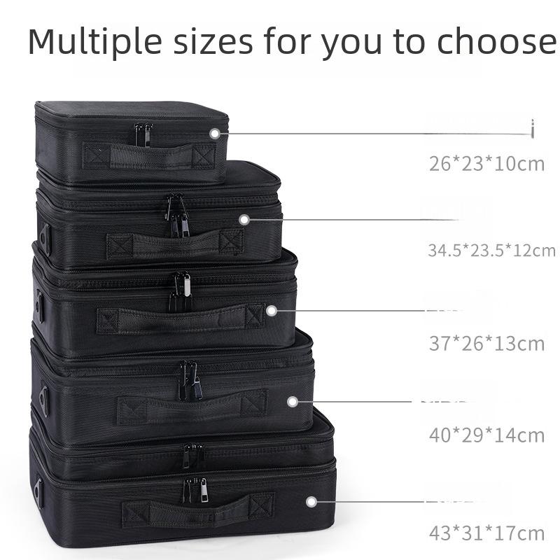 Large Capacity Portable Makeup and Nail Art Organizer