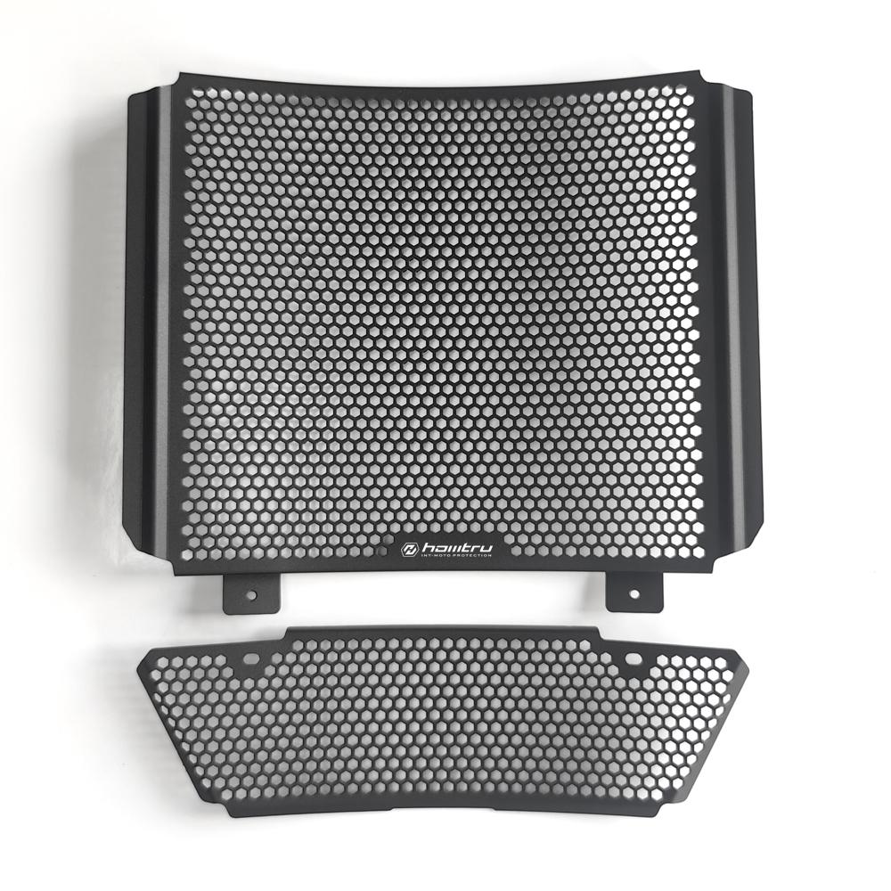 Protective device for honeycomb radiator core guard grille cover for Aprilia RS660 motorcycle, 2021-2024 models