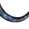 Car Steering Wheel Cover Bling Rhinestone Universal Antislip Protective Decoration for Automobiles