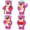 Creative Summer Losto Building Block Cartoon Viewing Film Strawberry Bear Model 3D DIY Assembled Magic Bricks Toys For Kids Gift