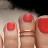 Set of 4 Beach Foot Jewelry Adjustable Toe Rings for Women Girls Vacation Essential Alloy Comfortable Daily Wear
