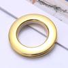 50Pcs Curtain Grommet Top Eyelet Rings Curtain Eyelet Metal Ring Low Noise Roman Rod Ring DIY Home Curtain Accessories
