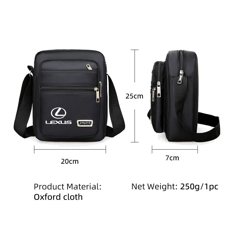 Csjway1 Car Men's Chest Bag Shoulder Waist Pack Card Holder Coin Accessories For Lexus UX250h RX450h CT200h RX400h NX300h RX350 RX300 GX