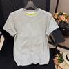 Tricou de damă cu mânecă scurtă, strălucitor, cu strasuri fierbinți: Top Versatil și Frumos Vara 2026