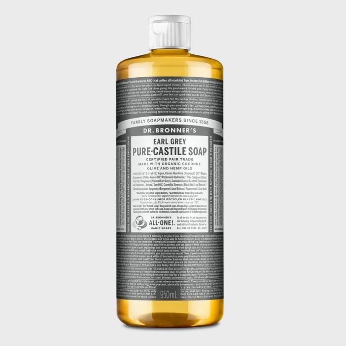 

[Очищающее средство для лица и тела]_Мыло Кастильское Чистое «Эрл Грей» 950 мл