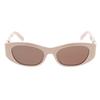 Solid Design Acetate Square Sunglasses Women Sunglasses Pink CD40128U-40F0-PINK