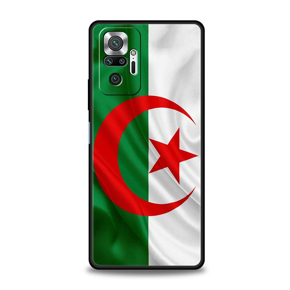 Algeria Passport Phone Case For Xiaomi Redmi Note 14 13 5G 10 11 12 Pro Plus 4G 14C 13C 12C 10C Black Cover
