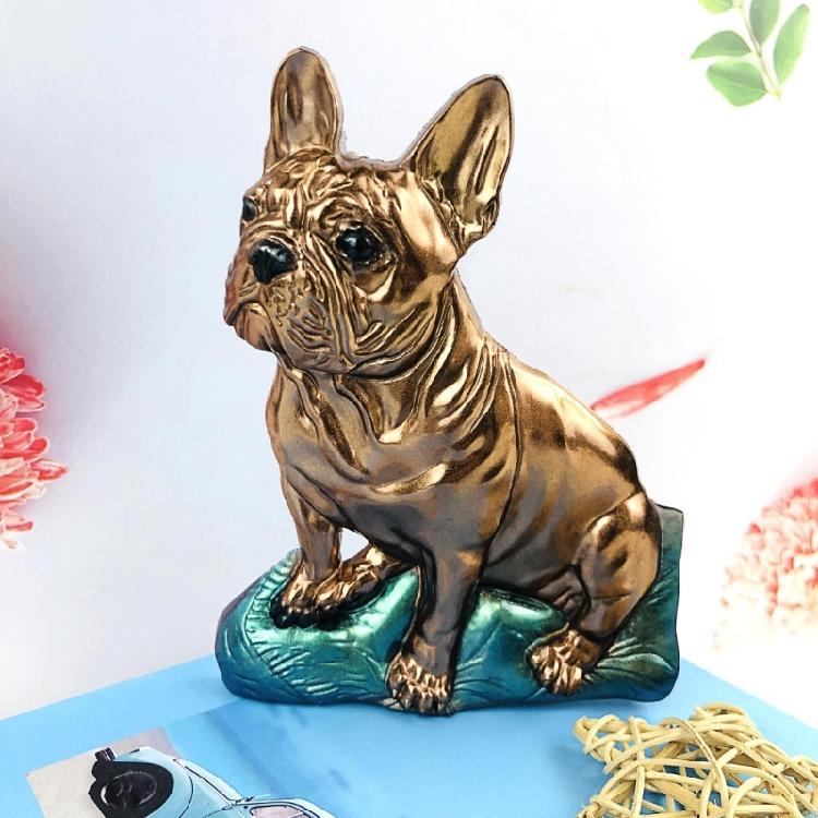3D Tier Harzform Große Hundestatue Herstellung Epoxid Gussform für Wand Tür
