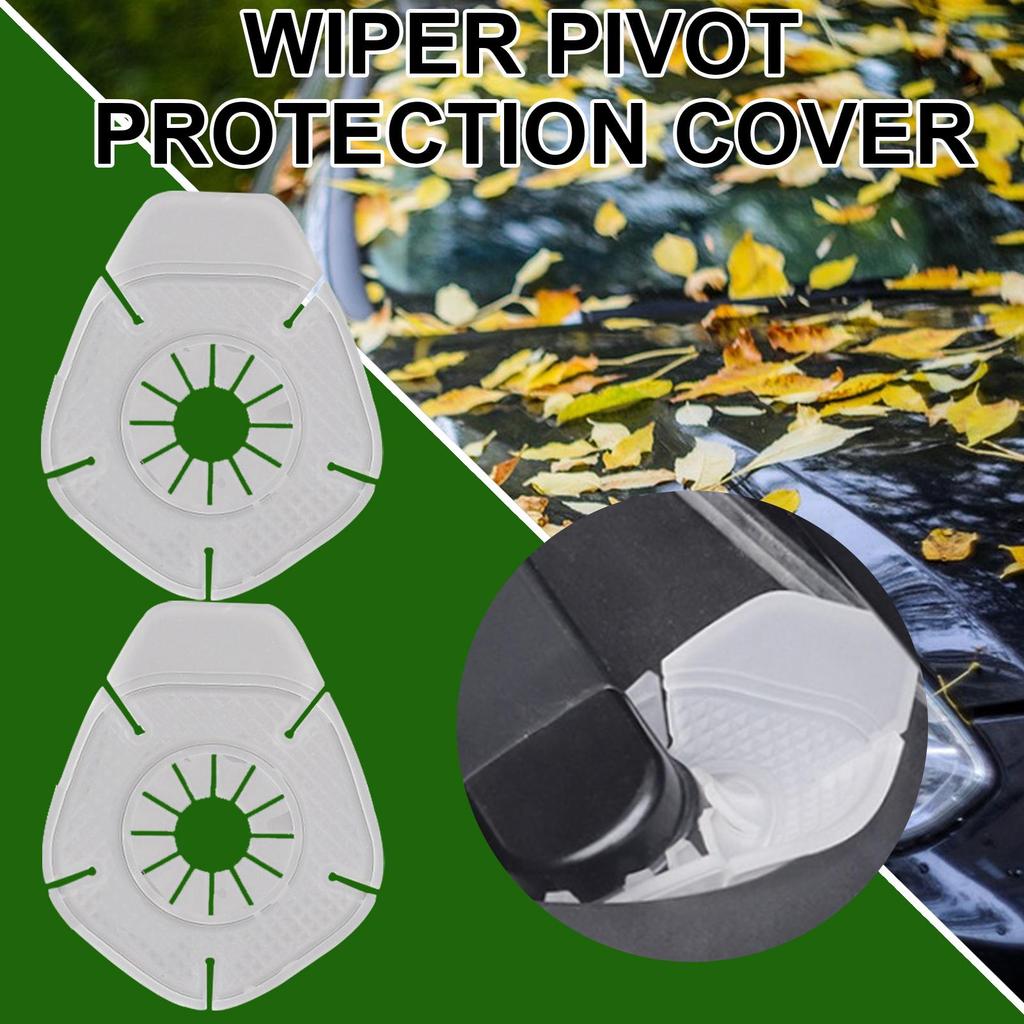 Car Windshield Wiper Protective Covers Car Wiper Arm HoleCover Wiper Arm Hole Protector Wiper Dustproof Protection Bottom Sleeve