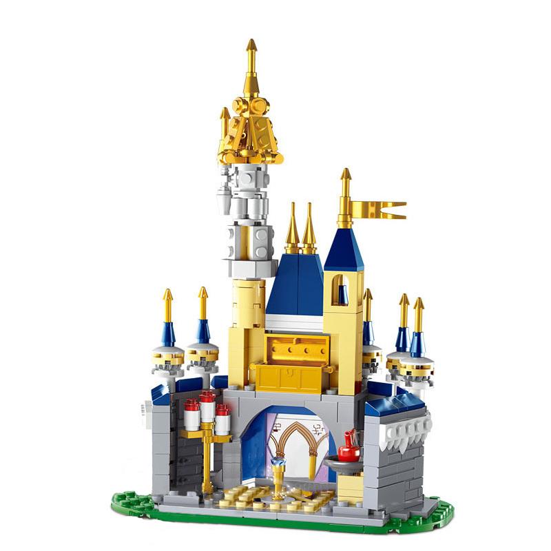 Princess  Castle House Construction Blocks Kit Blocks Timeless Animation Movie Animation Model Kids Girl Toys For Children Gifts