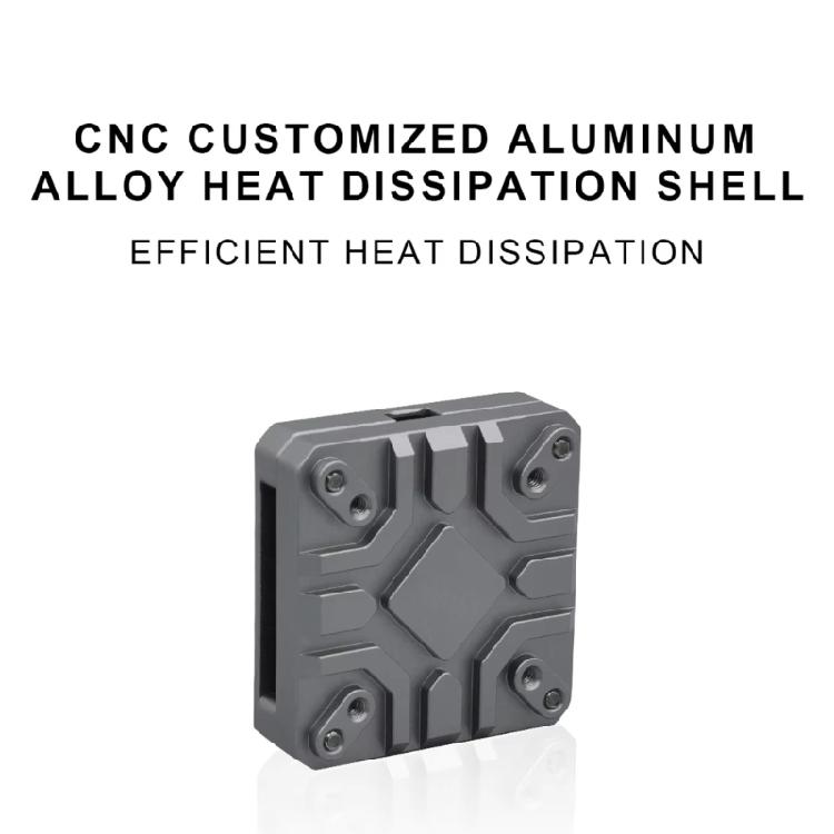 Aluminum Video Transmission Heat Dissipation Drones Lens Cover Modification Set For O4 Air Unit FPV