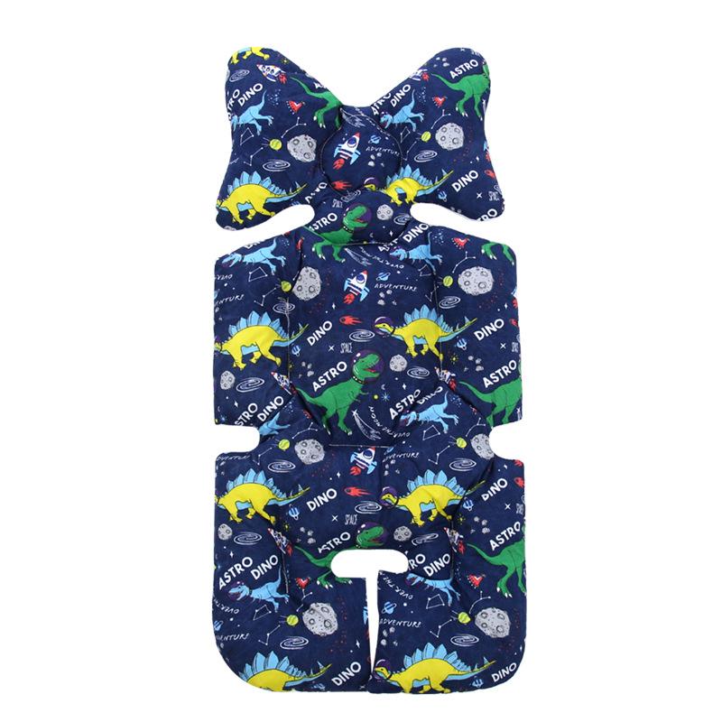 Korean Style Reversible Cotton Baby Stroller and High Chair Cushion