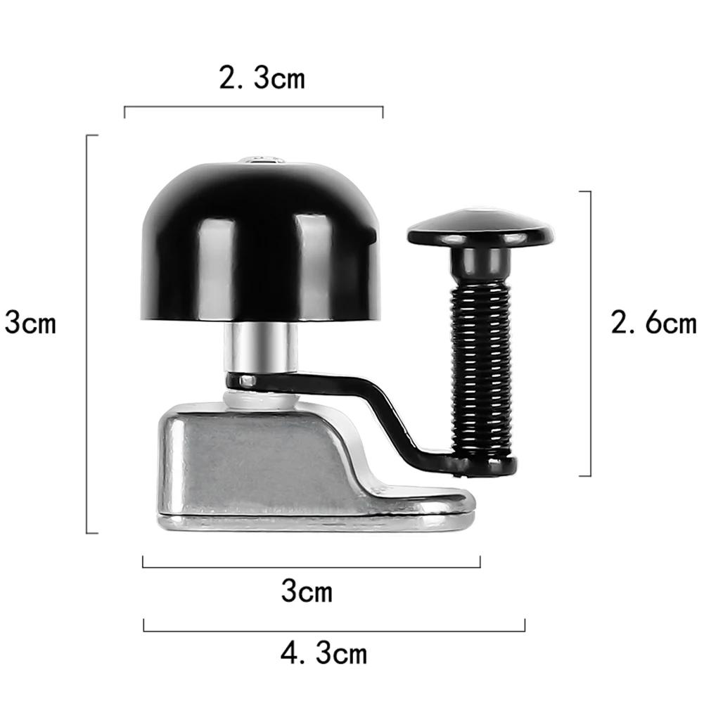WEST BIKING Small Bicycle Bell MTB Mountain Road Bike Horn Sound Alarm Motor Riding Safety Ring Siren Cycling Accessories