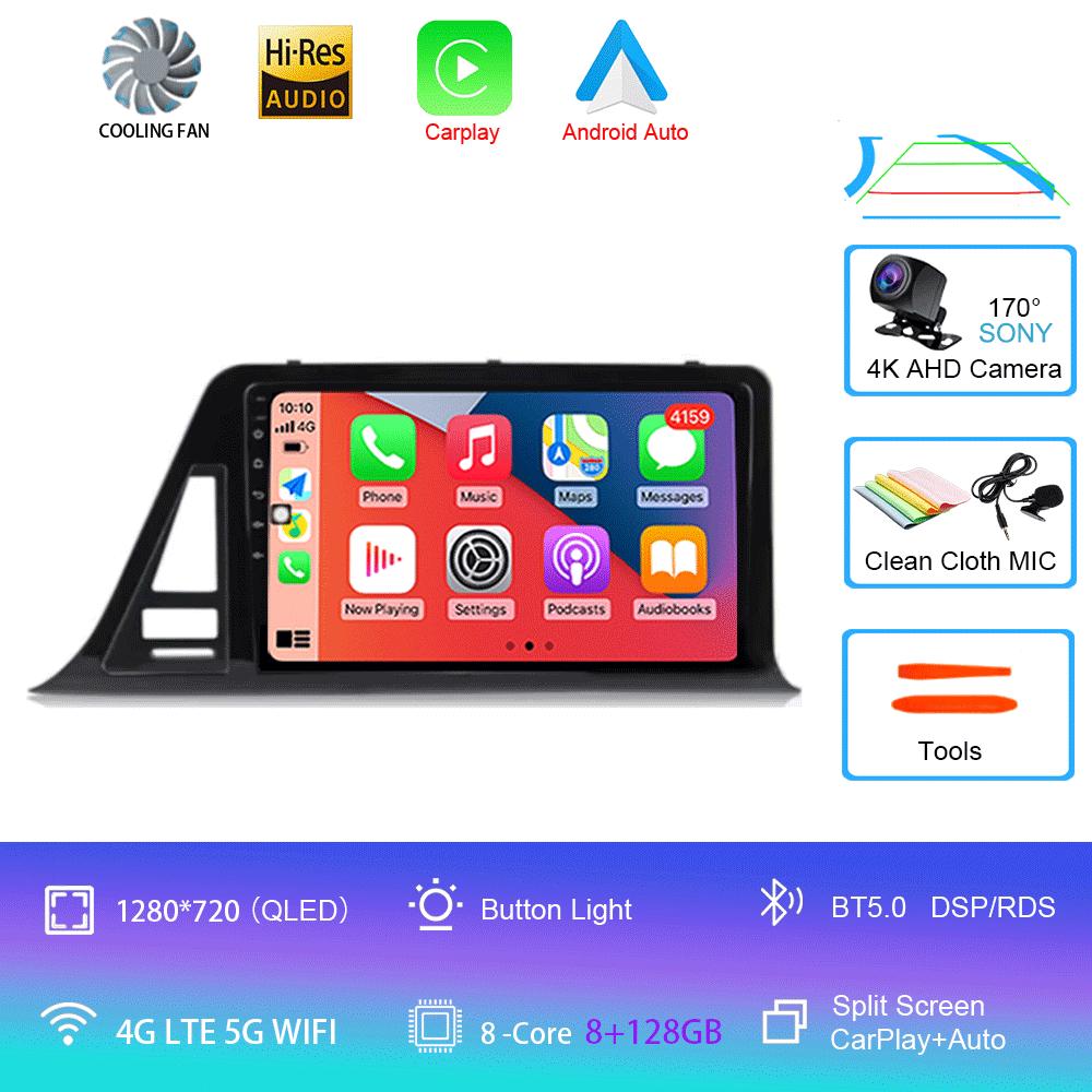For Toyota C-HR CHR 2016-2020 Car Radio Android 14 Carplay Auto Screen Multimedia Player Right Hand Driver Stereo 2din Head Unit