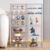 Clear Acrylic Figure Collection Display UV Magnetic Storage for and Small Items Case, Case, Shelf, Case, Protection, Stackable, Door, Case/Box Toys,