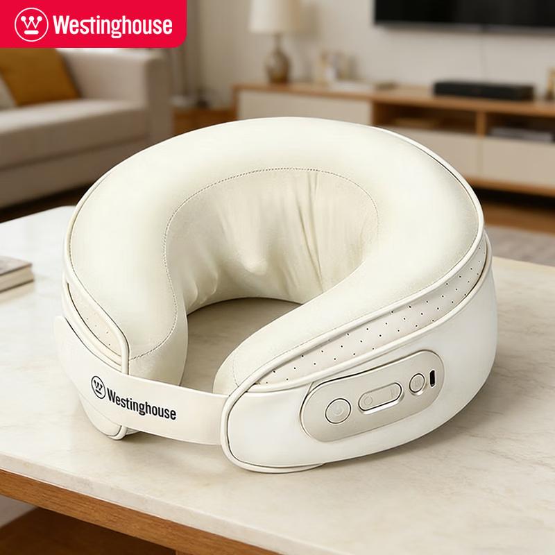 Westinghouse Neck Massager with Far-Infrared Heat CN plug (adapter included)