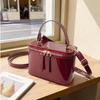 Yogodlns  Korean Fashion Square Box Handbag Women's Mini Crossbody Bag Simple Urban Style PU Material Small Square Bag