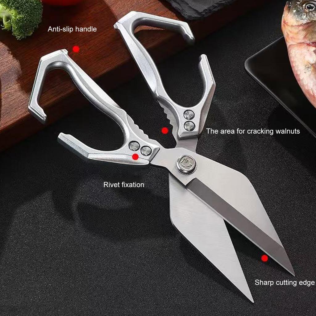 Poultry Scissors Stainless Steel Heavy Duty Scissors Cooking Shears for Cutting Meat Food Fish Poultry