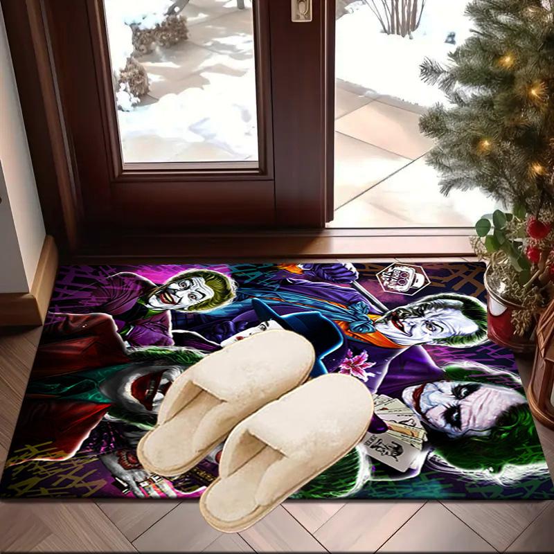 Abstract clown Pattern Carpet, Chair Rug,Rug for Office Bedroom living rooms, Doormat decor Fan Gift Christmas Gift