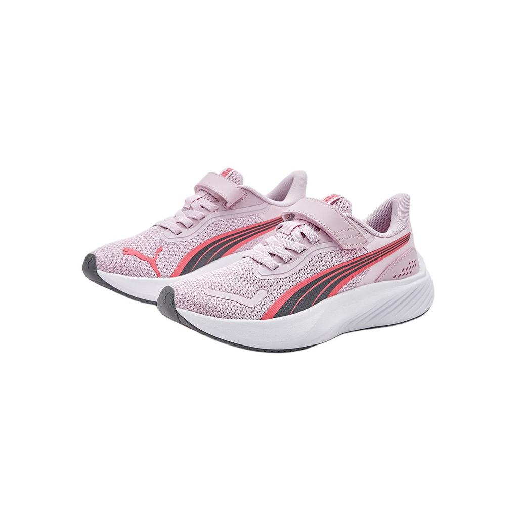 Puma Pounce Lite Ac+ Jr Versatile Comfortable Low-Top Kids Running Shoes Kids sneaker Pink 404319-02