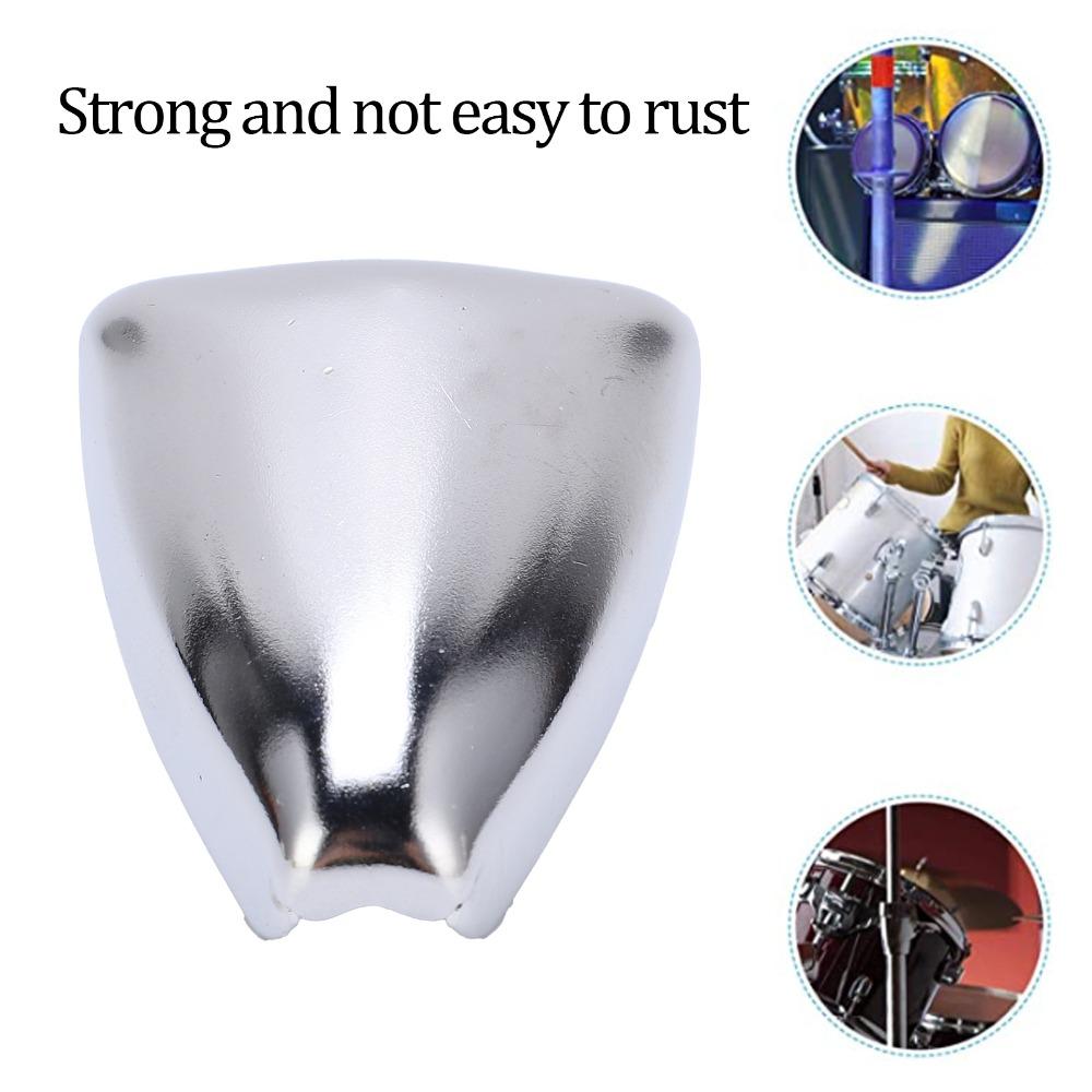 5PCS Metal Drum Lug Iron Silver Drum Hardware Replacement Professional Drum Claw Hook  For Drum Set