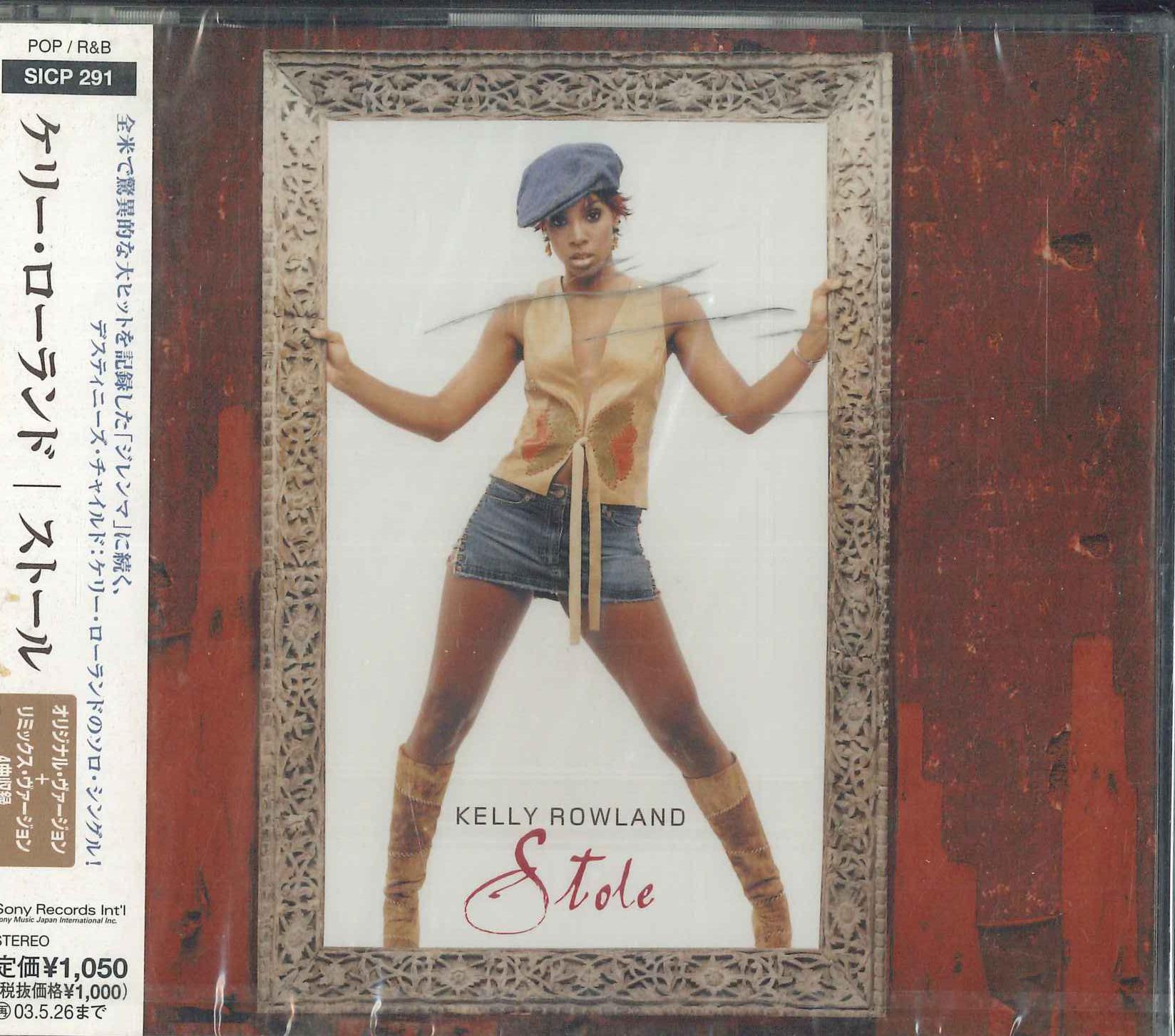 

CD KELLY ROWLAND - Stole SICP291PROMO SONY 2002 Japan Obi Pop Used