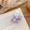 2pcs/set Fabric Candy Bow Rubber Bands For Baby Girls Hair Rope Ties Ponytail Holder Elastic Hair Bands Kids Headwear