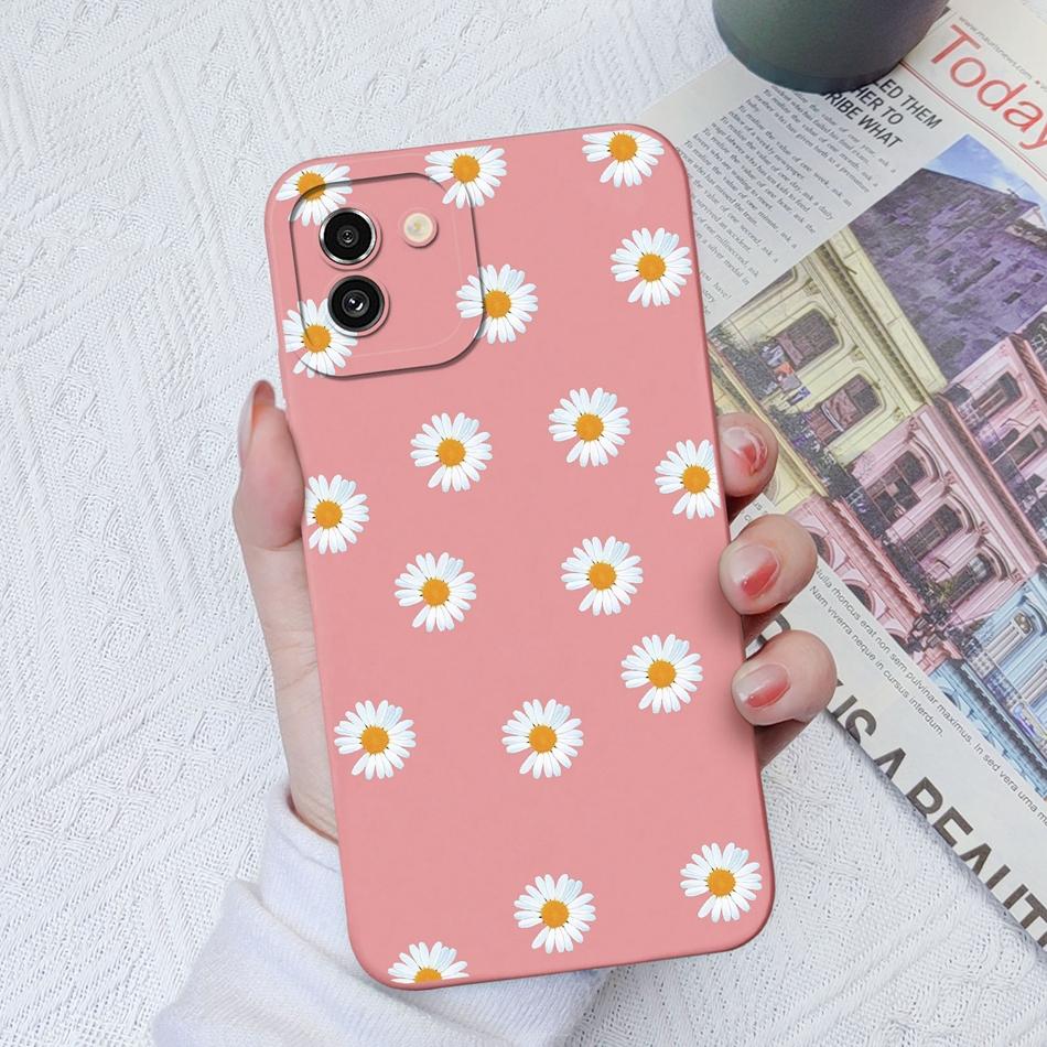 Case For Samsung A03 Core A03S Painted Soft Liquid Silicone Fashion Back Cover For Samsung Galaxy A 03 A03Core A03 S Funda Coque